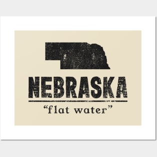 Nebraska Flat Water Vintage Posters and Art